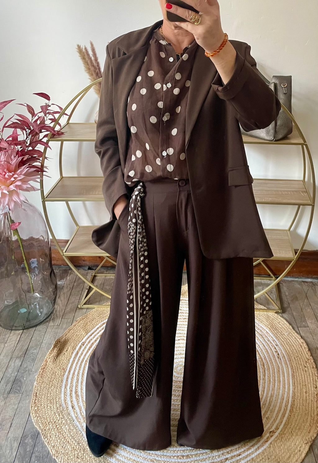 Blazer Tina chocolat