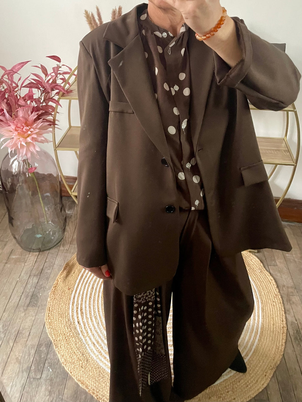 Blazer Tina chocolat