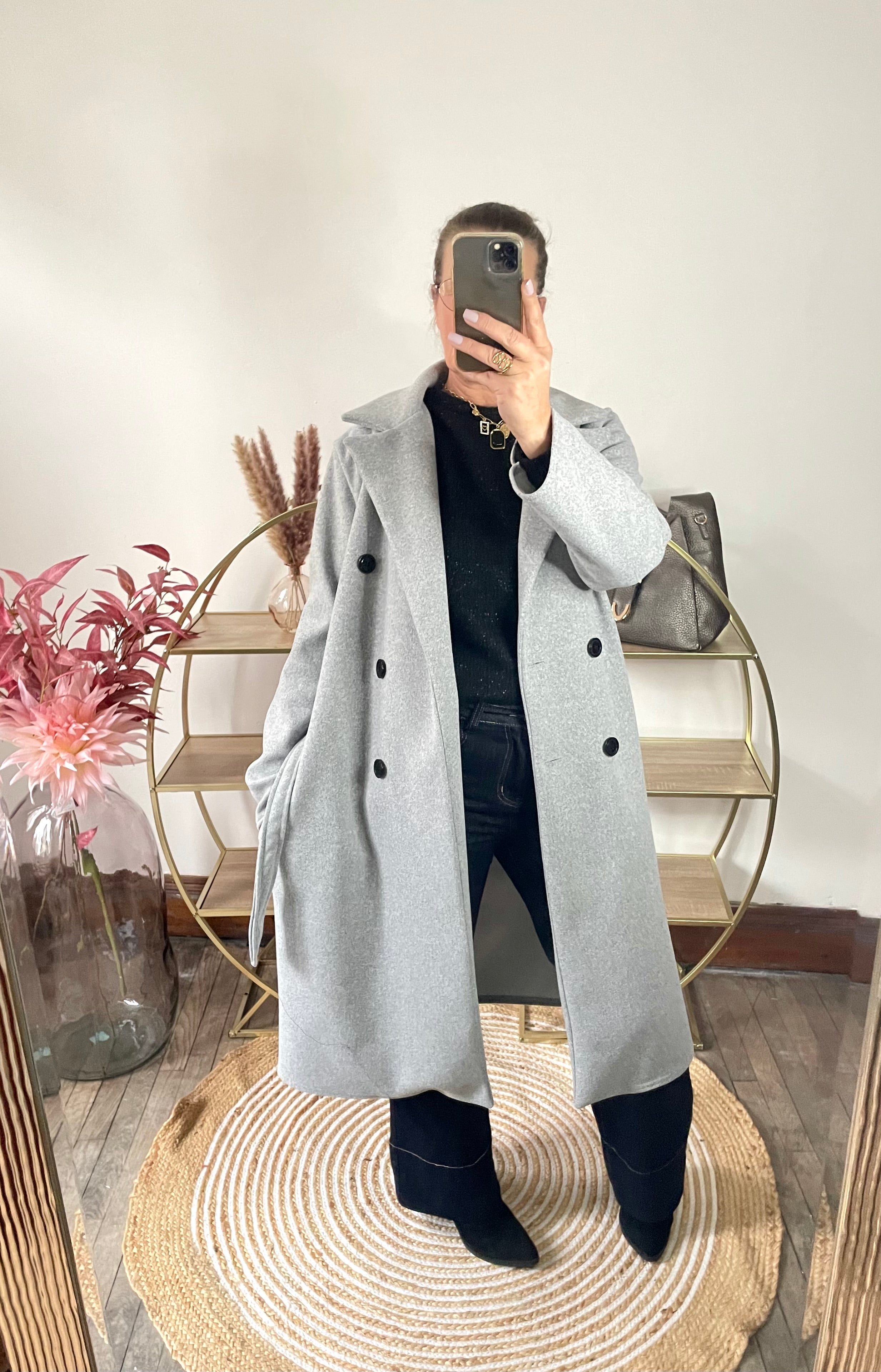 Manteau Sonia gris